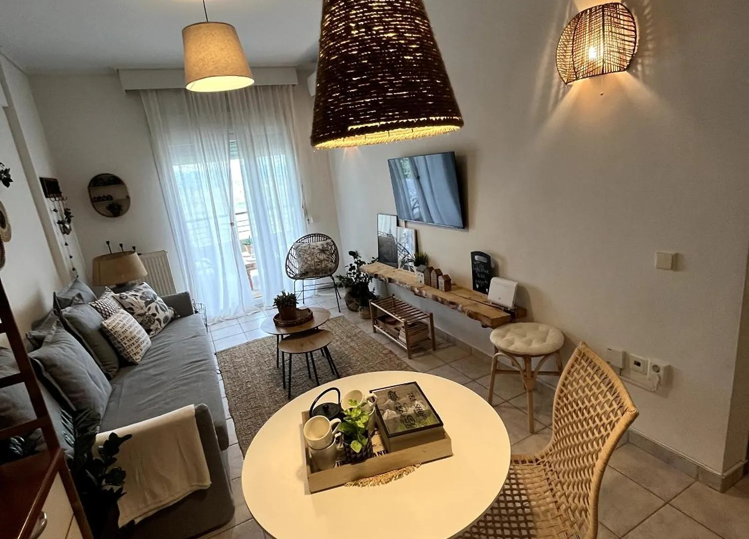 Light Blue Apartment Peraia